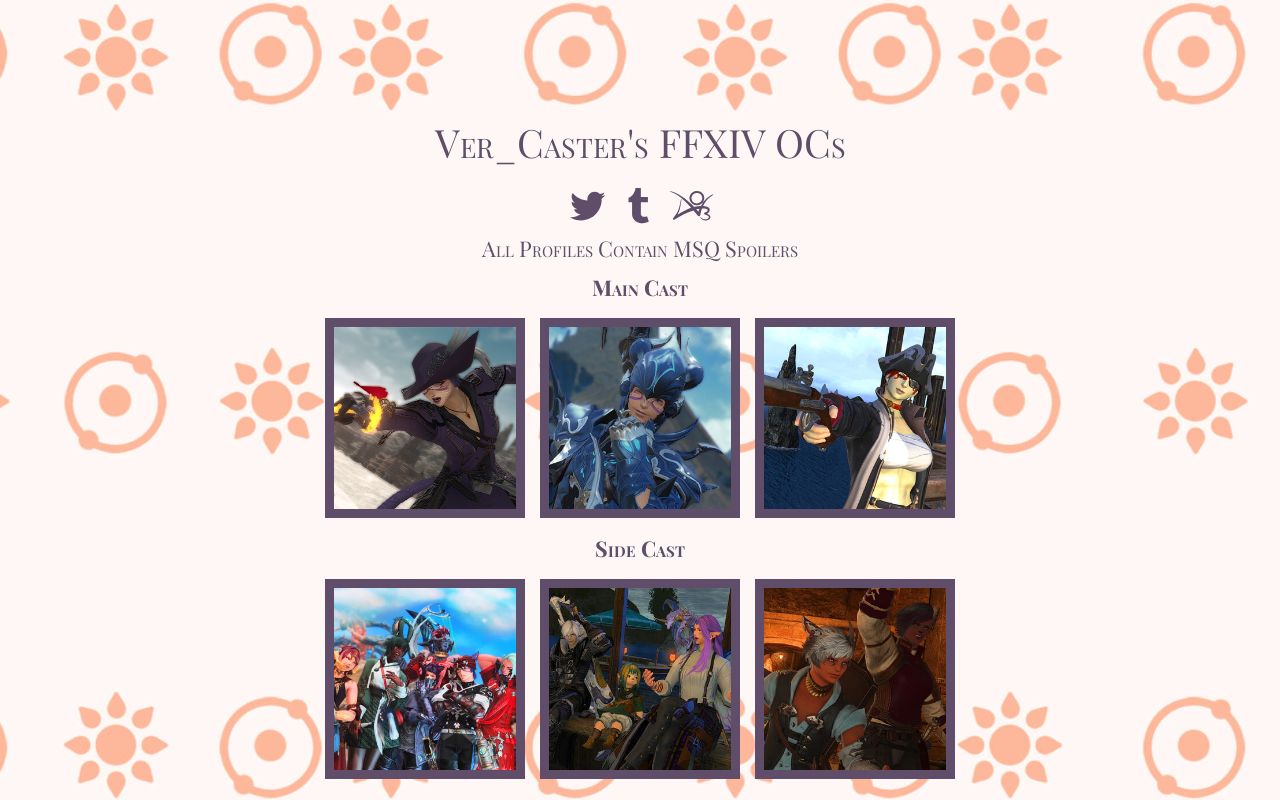 Ver_Caster's FFXIV OCs